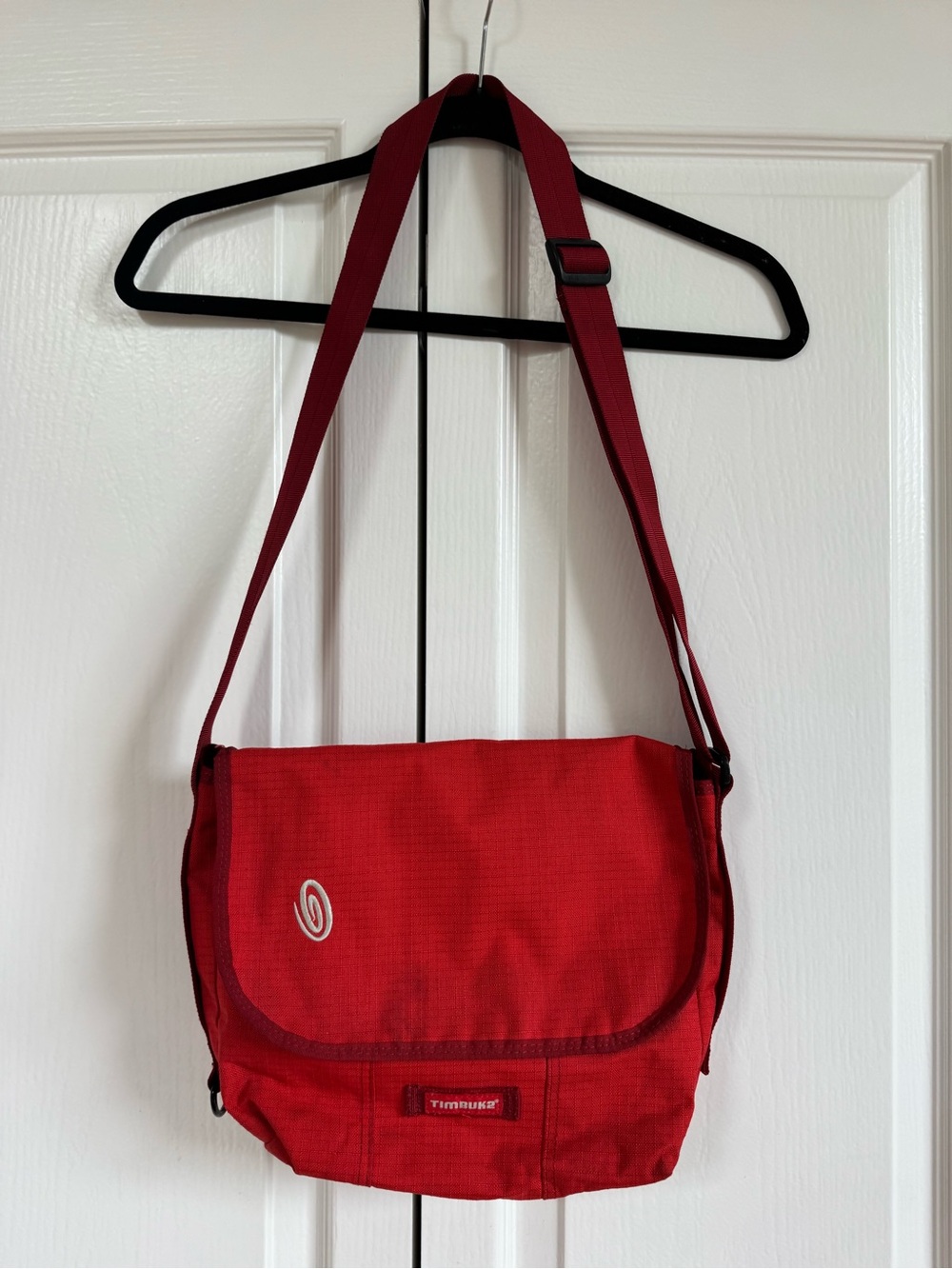 Timbuk2 Bright Red Messenger Bag with Adjustable Strap